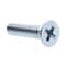 Prime-Line Machine Screw, Metric, Flat Head, Phillip Drive M4-0.7 X 16MM Zinc Plated Steel 25PK 9121160 - alternate 1